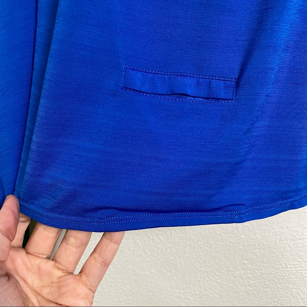 BROOKS Athletic Running Tank Top Racerback Blue Medium - Picture 4 of 9